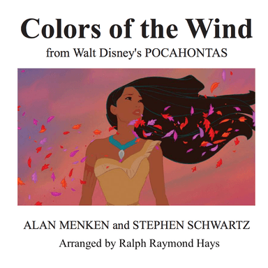Colors Of The Wind (arr. Ralph Raymond Hays)