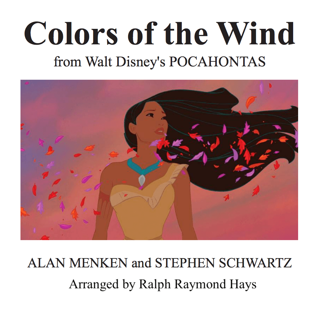 Colors Of The Wind (arr. Ralph Raymond Hays)