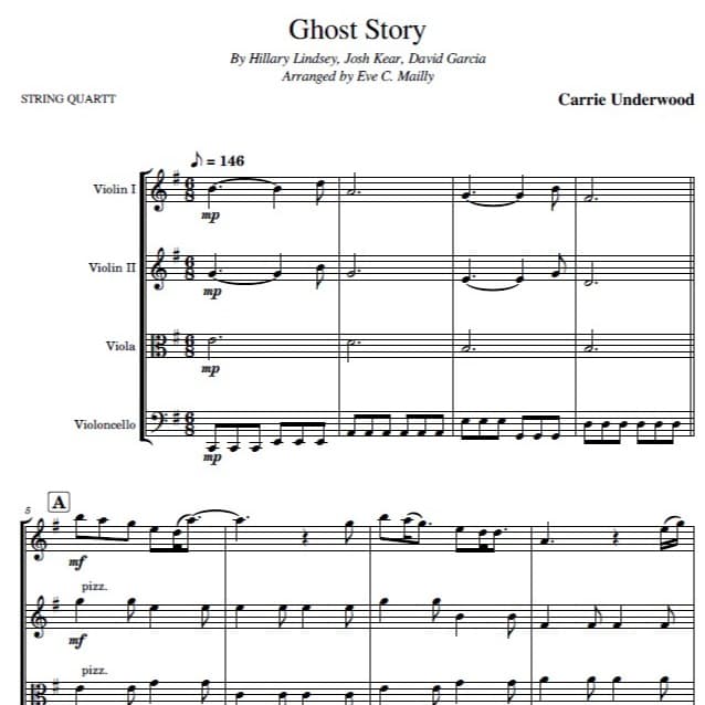 Ghost Story (arr. Eve C. Mailly - Zene Strings)
