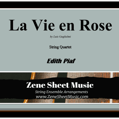 La Vie En Rose (arr. Eve C. Mailly - Zene Strings)