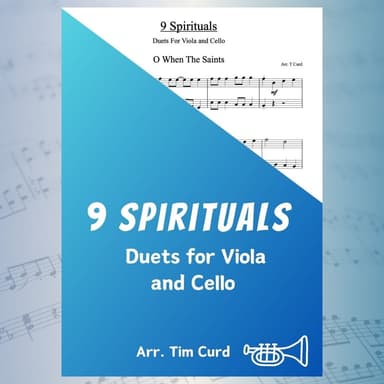 9 Spirituals, Duets For Viola and Cello (arr. Tim Curd)