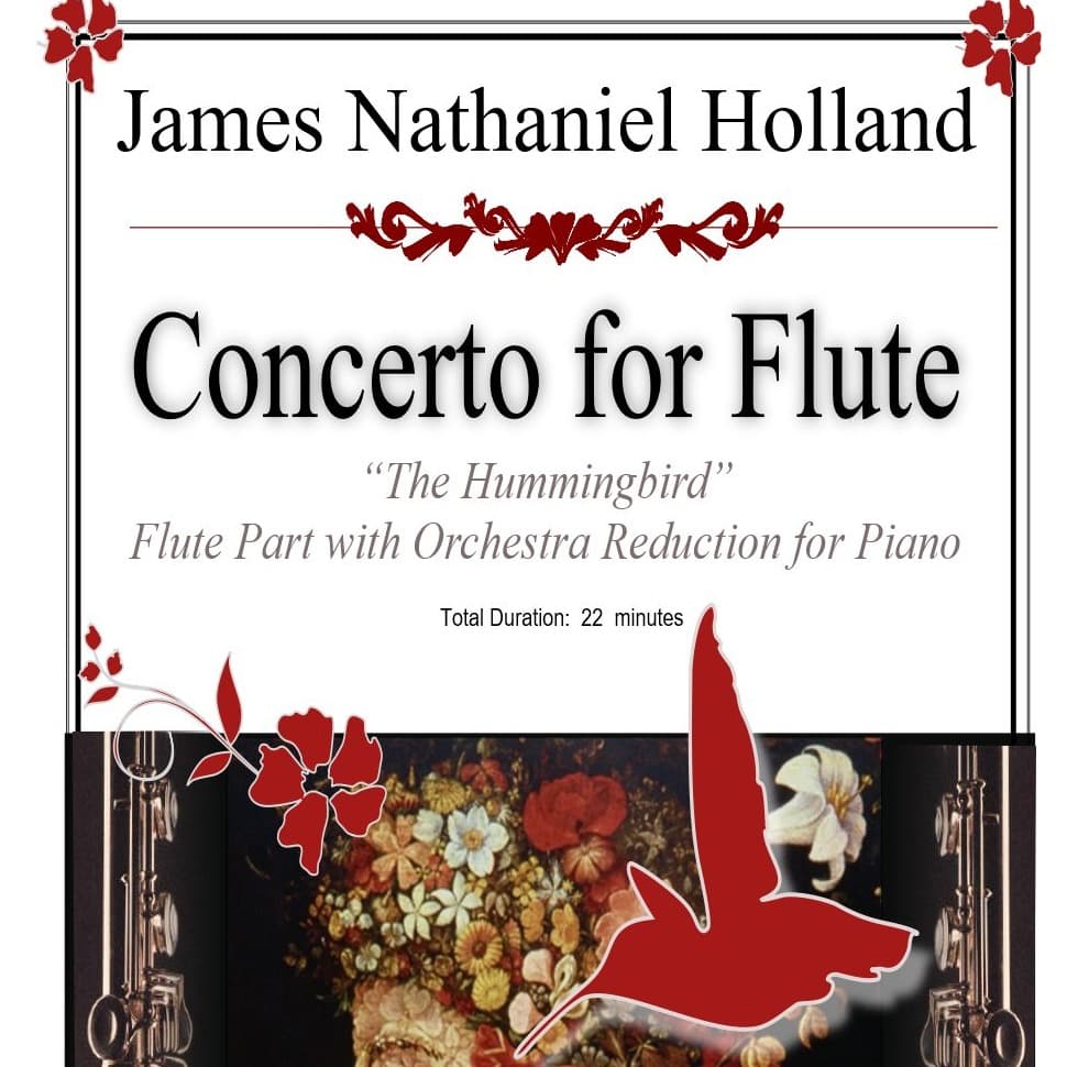 Flute Concerto The Hummingbird Piano Reduction and Flute Part