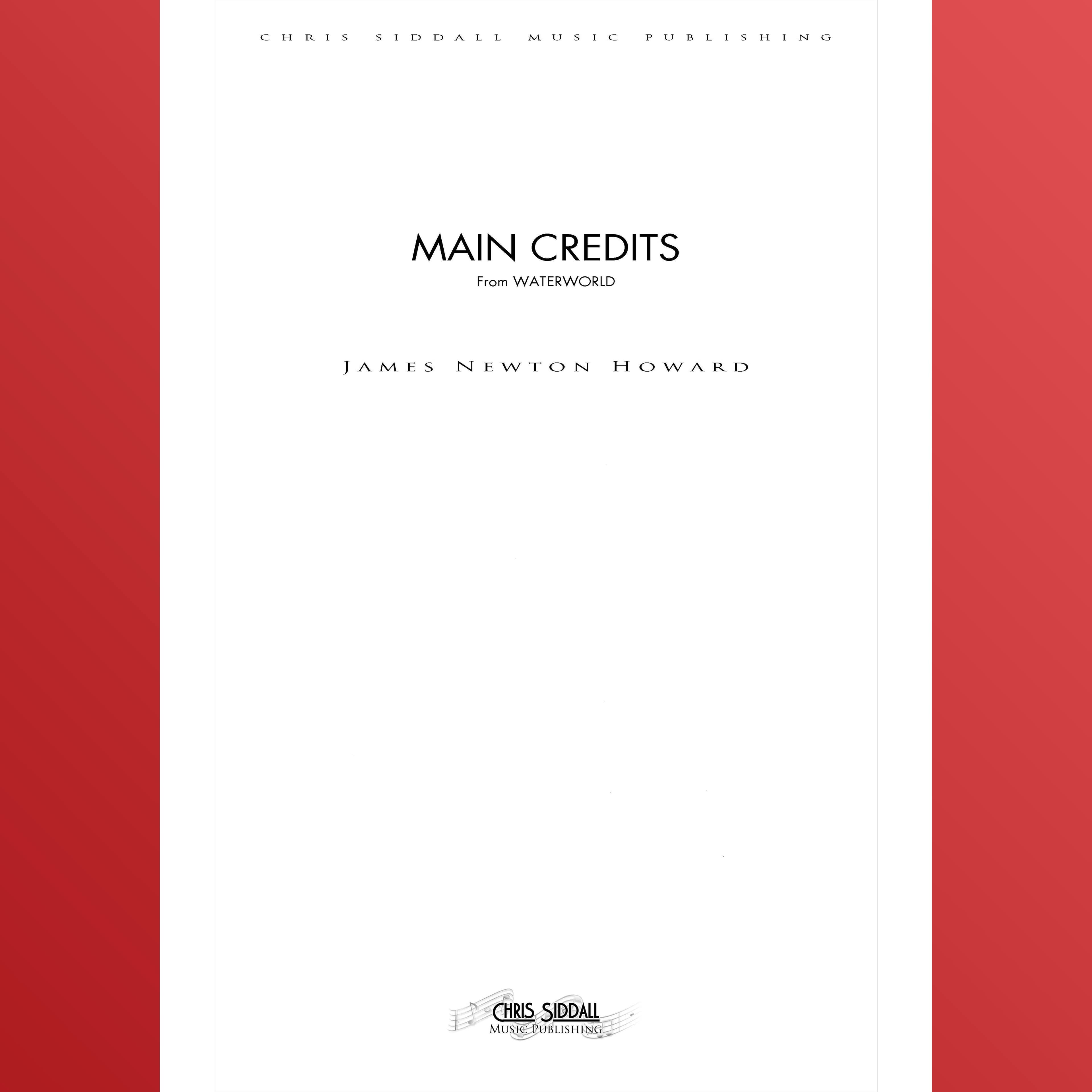 Main Credits - Waterworld - Score Only (arr. Chris Siddall)