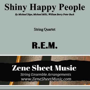 Shiny Happy People (arr. Eve C. Mailly - Zene Strings)
