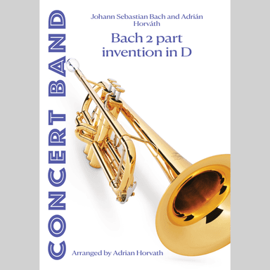 Bach 2 part invention in D minor (arr. Adrian Horvath)