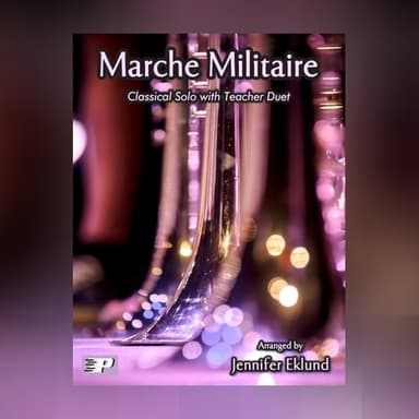Marche Militaire (Easy Piano with Duet) (arr. Jennifer Eklund)
