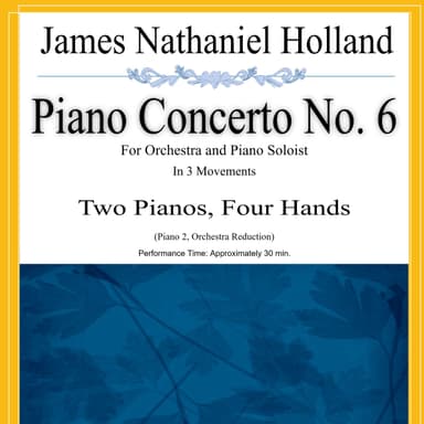 Piano Concerto No. 6, Two Pianos/Four Hands