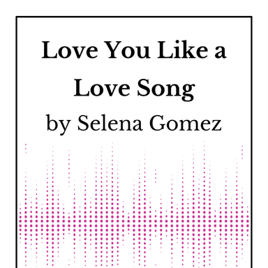 Love You Like A Love Song (arr. Vincent Frank)