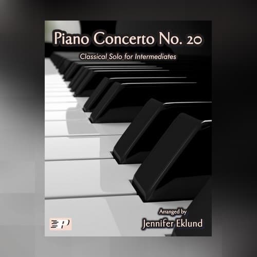 Piano Concerto No. 20 Theme (Intermediate Piano) (arr. Jennifer Eklund)