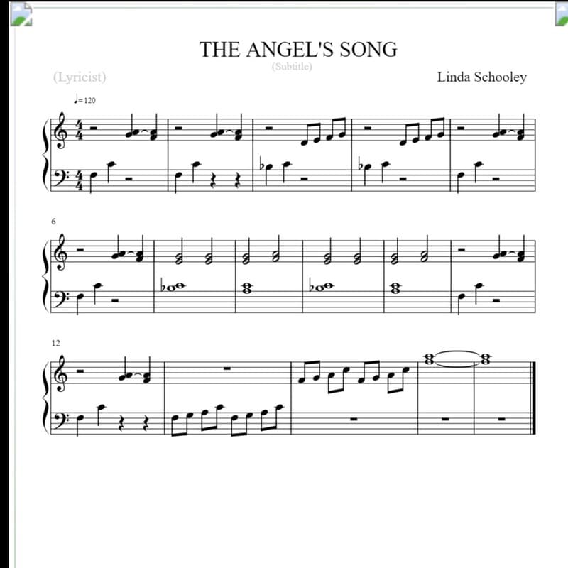 THE ANGEL'S SONG