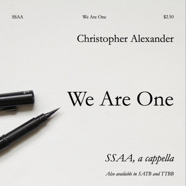 We Are One (SSAA)