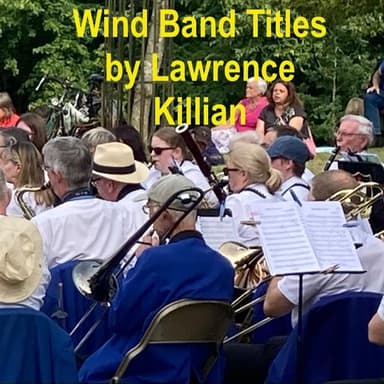 Self Preservation Society (arr. Lawrence Killian)