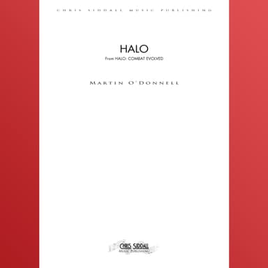 Halo - Score Only (arr. Chris Siddall)
