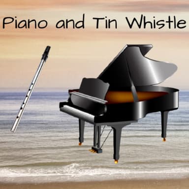 Amazing Grace, Piano and Tin Whistle (D) (arr. Cindy Blevins)