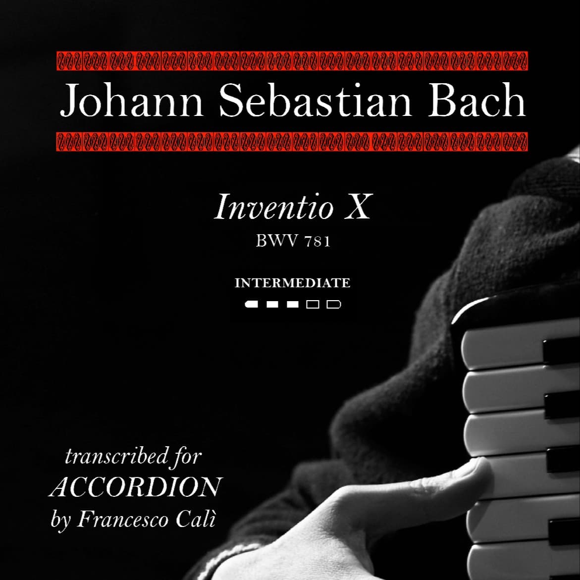 Two-part invention No. 10 (arr. Francesco Calì)