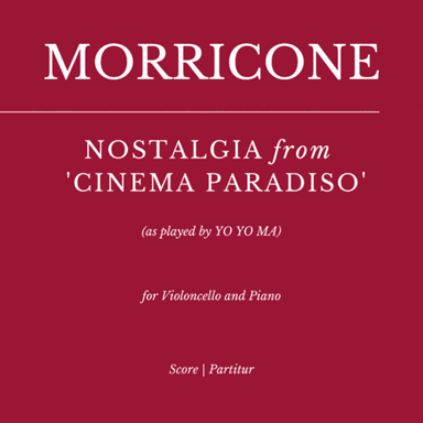 Cinema Paradiso (arr. Flavio Regis Cunha)