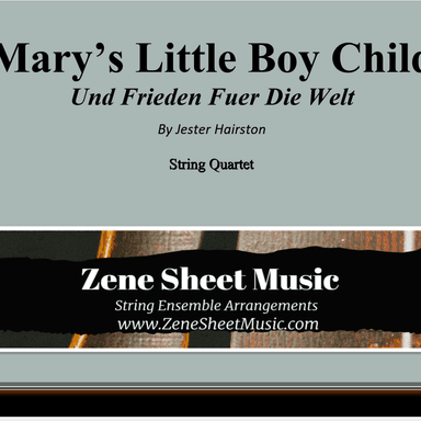 Und Frieden Fuer Die Welt (arr. Eve C. Mailly - Zene Strings)