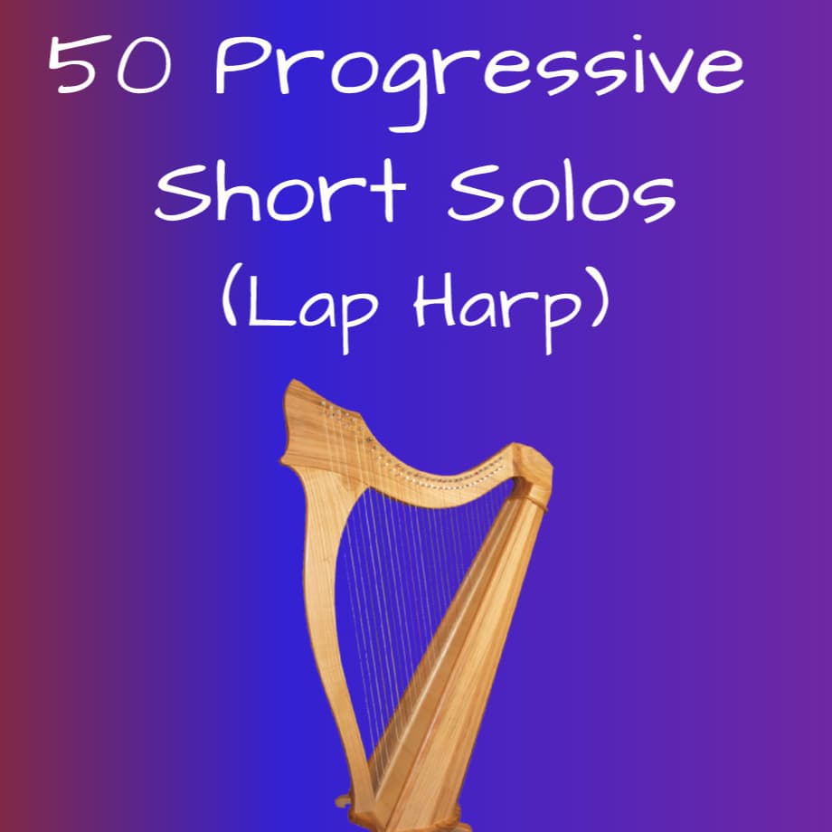 50 Progressive Short Solos for Lap Harp
