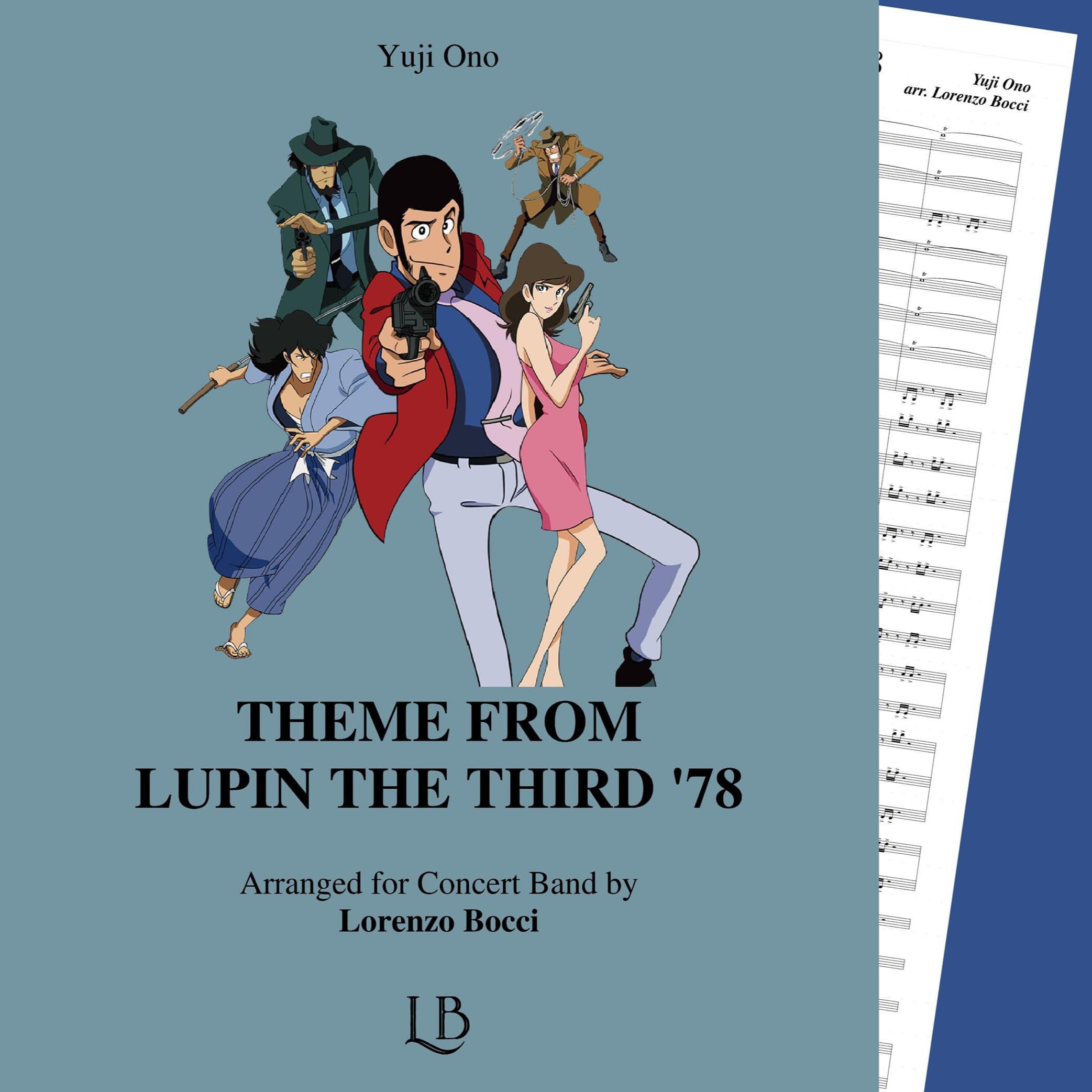 Theme From Lupin The Third '78 (arr. Lorenzo Bocci)