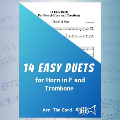 14 Easy Duets For French Horn And Trombone (arr. Curd)
