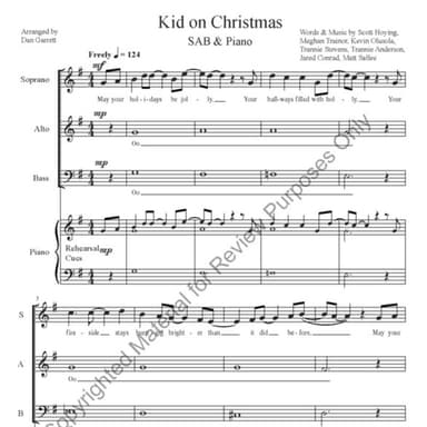 Kid On Christmas (arr. Dan Garrett)