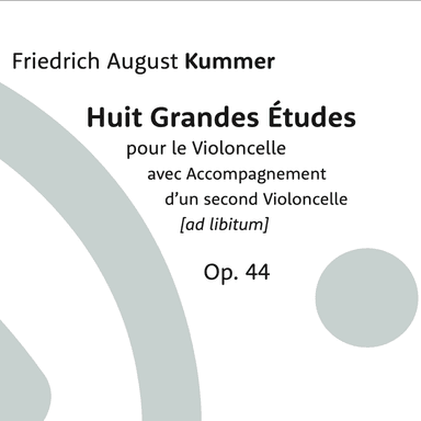 Eight Grand Studies for Cello, Op. 44 (arr. Michele Galvagno)