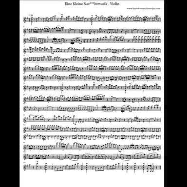 Eine Kleine Nachtmusik - Cello