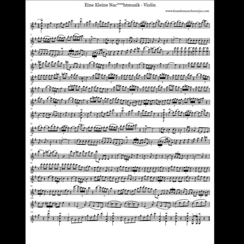 Eine Kleine Nachtmusik - Cello