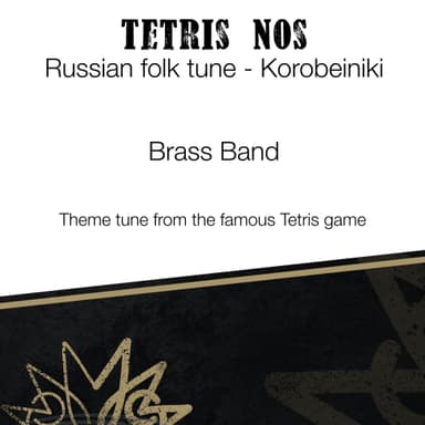Tetris Nos - Korobeiniki - For Brass Band (arr. Martyn C Adams)
