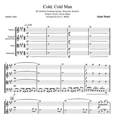 Cold Cold Man (arr. Eve C. Mailly - Zene Strings)