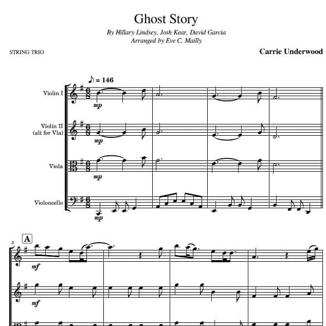 Ghost Story (arr. Eve C. Mailly - Zene Strings)