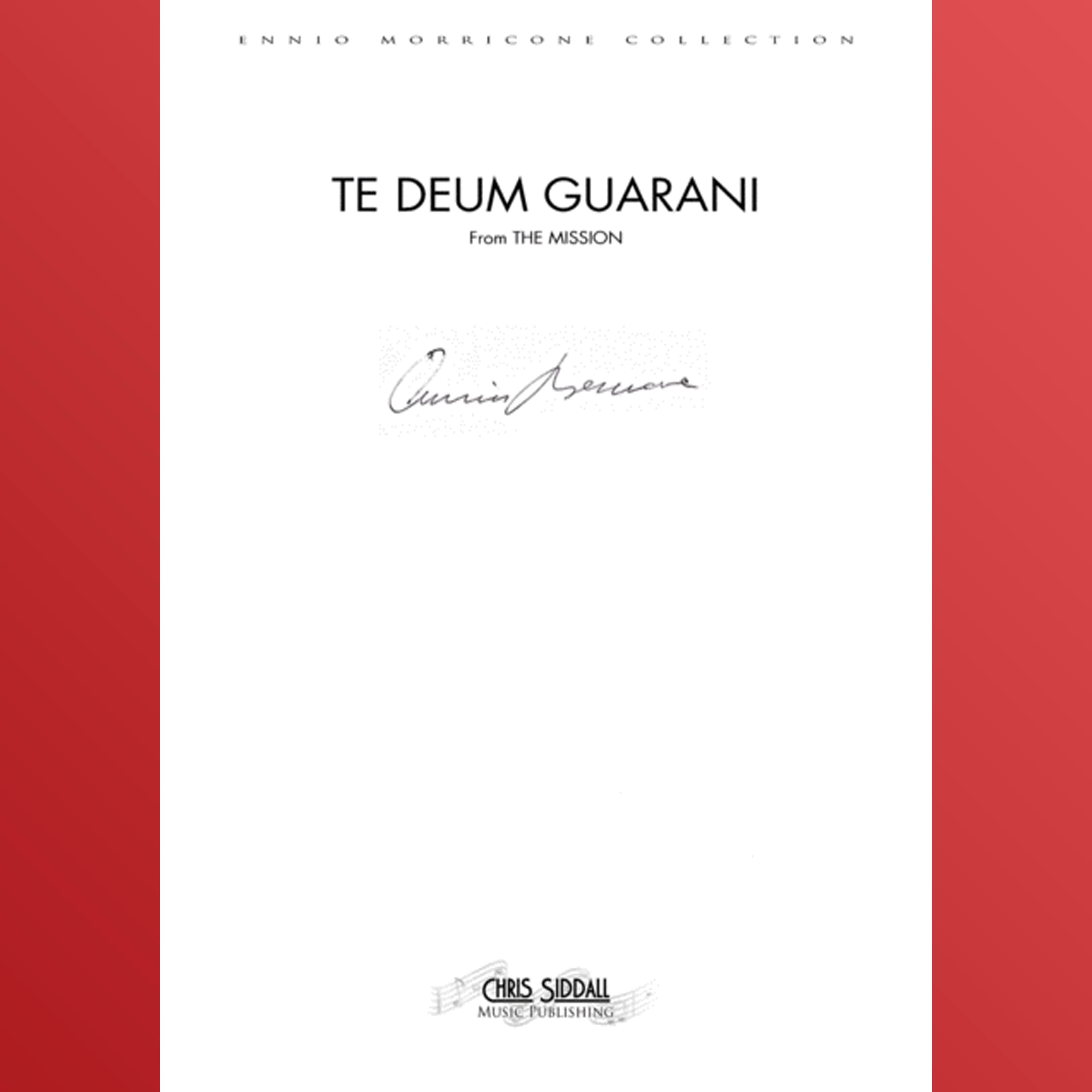 Te Deum Guarani (arr. Chris Siddall)