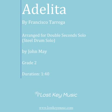 Adelita-Double Seconds Solo (Steel Drum Solo) (arr. John May)