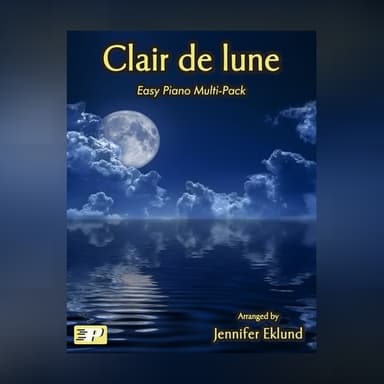 Clair de lune (Easy Piano Multi-Pack) (arr. Jennifer Eklund)