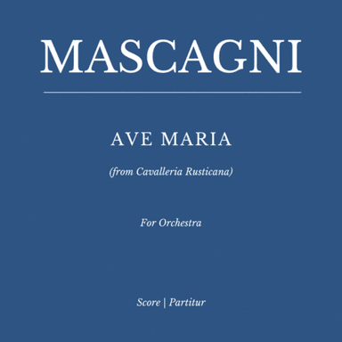Mascagni: Ave Maria from Cavalleria Rusticana - for Soprano and Orchestra (Elina Garanca VERSION) (arr. Flavio Regis Cunha)