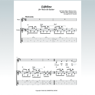 Lifeline (arr. Kenneth Pasciak)