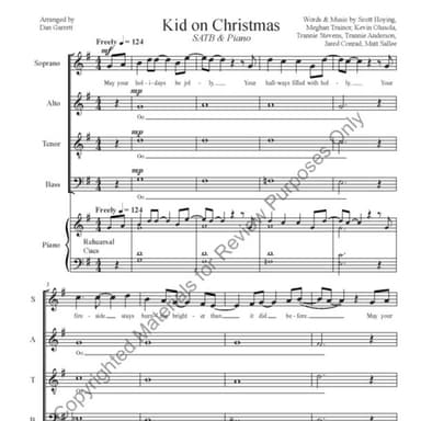 Kid On Christmas (arr. Dan Garrett)