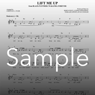 Lift Me Up (arr. Christian L. Stahr)
