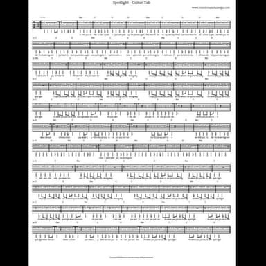 Spotlight Piano/Vocal/Guitar