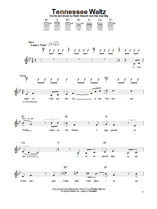 Tennessee Waltz