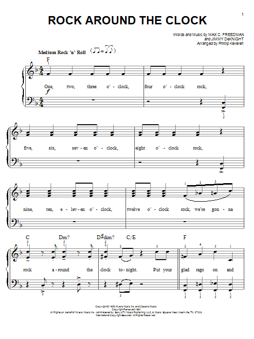 Rock Around The Clock (arr. Phillip Keveren)