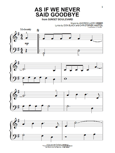 As If We Never Said Goodbye