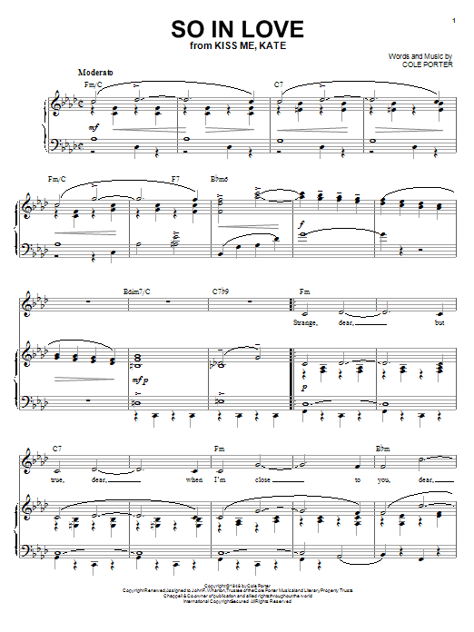 So In Love (from Kiss Me, Kate)