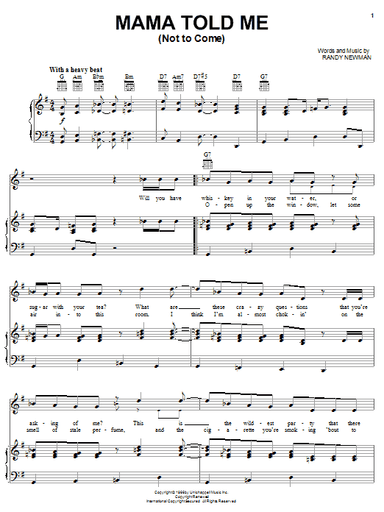 Mama Told Me (Not To Come)