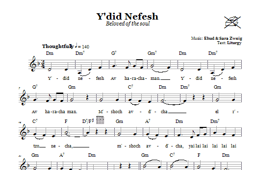 Y'did Nefesh (Beloved Of The Soul)