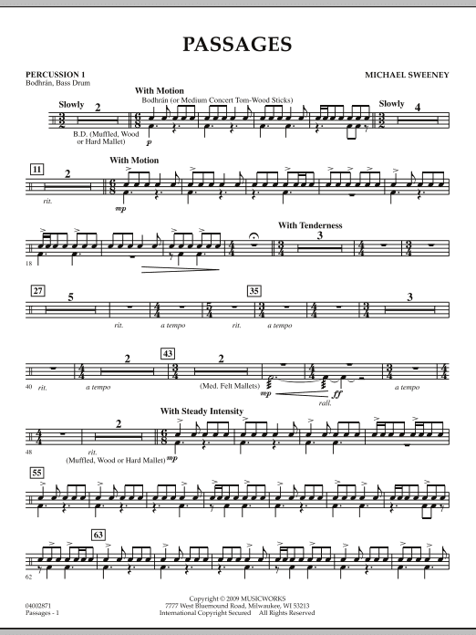 Passages - Percussion 1