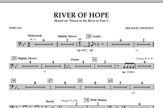 River of Hope - Timpani