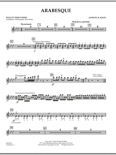 Arabesque - Mallet Percussion