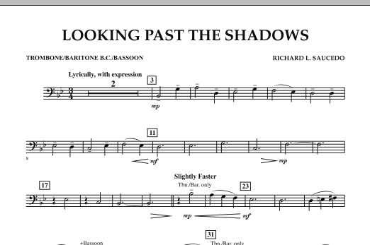 Looking Past the Shadows - Trombone/Baritone B.C./Bassoon