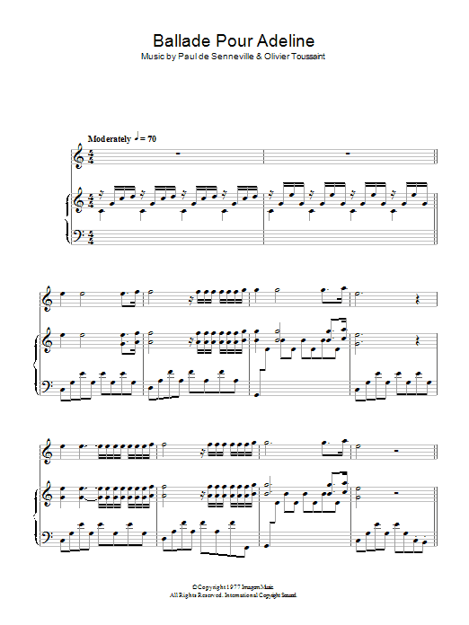 Ballade Pour Adeline